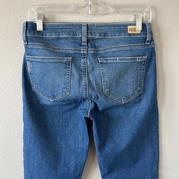 PAIGE | Anthropologie Skyline Ankle Peg Jeans Size 28 Medium Wash - Picture 10 of 12